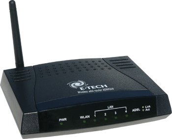 etech adwg03 adsl modem router