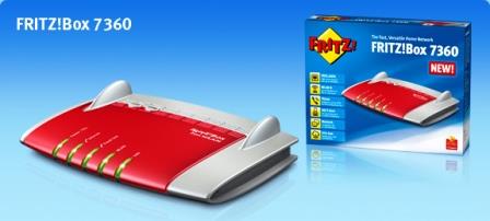 fritzbox adsl modem router voip 